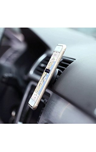 Car Mount, Magnetic Air Vent Universal Mobile Cell Phone Holder For Any Smartphone Including Iphone 6 Plus, Samsung Galaxy S6/S5 Edge, Note, Nexus, Lg, Htc, Android, And Garmin Gps #TOP3
