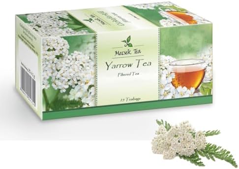 Mecsek Yarrow Natural Premium Tea Achillea Millefolium 25 Teabags