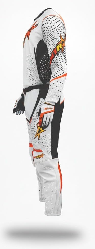 Equipación motocross Infantil MTR completa pantalón camiseta y guantes