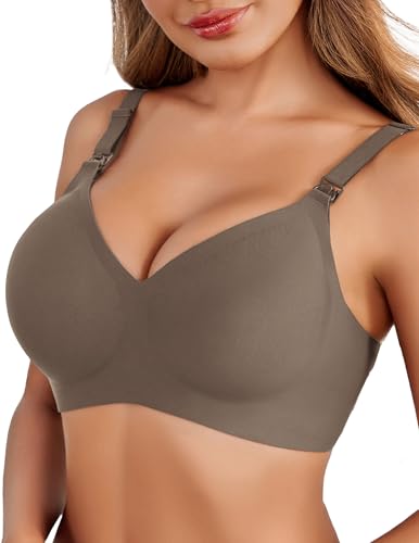 Image of Avidlove Women's Seamless Bras Nursing Bras for Breastfeeding Tshirt Everyday Bra