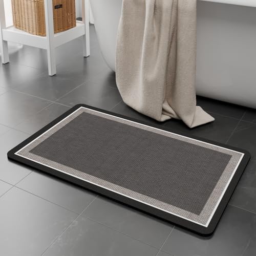 BowooHome バスマット 屋内 玄関マット マット 足ふきマット 吸水 速乾 おしゃれ 滑り止め 洗える 耐用性 お手入れ簡単