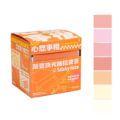 引き出し付箋メモテープ 126 枚絵画メッセージ引き出し小さなテープ教師と学生のための明確な粘性ノート
