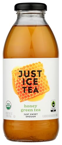 Image of Just Ice Tea, Tea Green Honey Organic, 16 Fl Oz