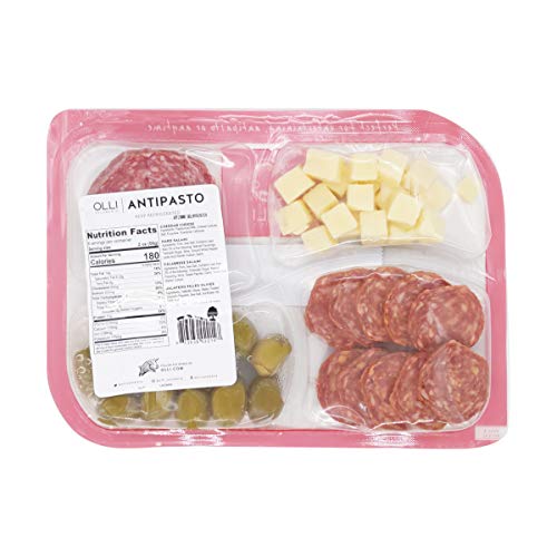 Olli Salumeria Salami-Cheddar-Jalapeno Olive Antipasto Tray, 12 Oz #TOP1