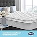 Silentnight Airflow 800 Double Mattress Topper - Extra Thick Deep Fitted Mattress Enhancer with 8cm Thick Cushioning, Mesh Sides to Increase Airflow and Elasticated Straps - Double - 190x135cm , White Silentnight Airflow 800 Double Mattress Topper - Extra Thick Deep Fitted Mattress Enhancer with 8cm Thick Cushioning, Mesh Sides to Increase Airflow and Elasticated Straps - Double - 190x135cm , White