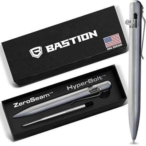 Amazon | BASTION ボルトアクションペン、チタンシルバー、HyperBolt
