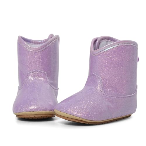 ESTAMICO Baby Girls Embroidery Western Boots2