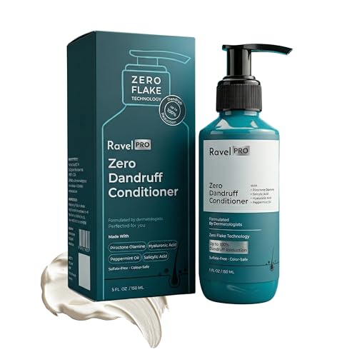 Image of Ravel PRO Anti Dandruff Conditioner | Soothes Scalp Irritation | Reduces Itchiness & Prevents Dandruff | Suitable For All Hair Types | Conditioner for Flake Control | Men & Women - 150ml