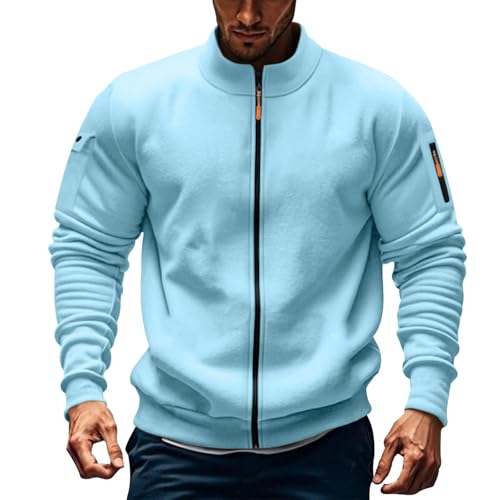 Cremalleras para hombre con capucha para abrigarse de forma ligera 2