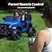 Hikiddo 2 Seater Ride on Toy Car for Kids, 24V 4WD Ride-on Truck Kids Electric Car with Remote Control, 4x200W Motors - Blue