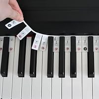 Amazon | 【ドレミ表記】ミファミレミュージック 置くだけピアノ鍵盤