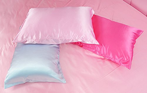 Bedify Bedding 100% Pure Silk Satin Sheet Set 7Pcs, Silk Fitted Sheet 15'' Deep Pocket,Silk Flat Sheet,Duvet Cover&Pillowcases |Cool Soft Silk Sheets|Wrinkle Free Fade Resistant| Cal-King, Wine #TOP4