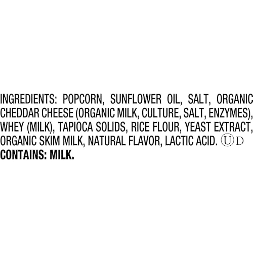 Image of SkinnyPop Popcorn, Original & White Cheddar Variety Pack, Gluten-Free Snacks, 0.5 oz Bags (40 Count)