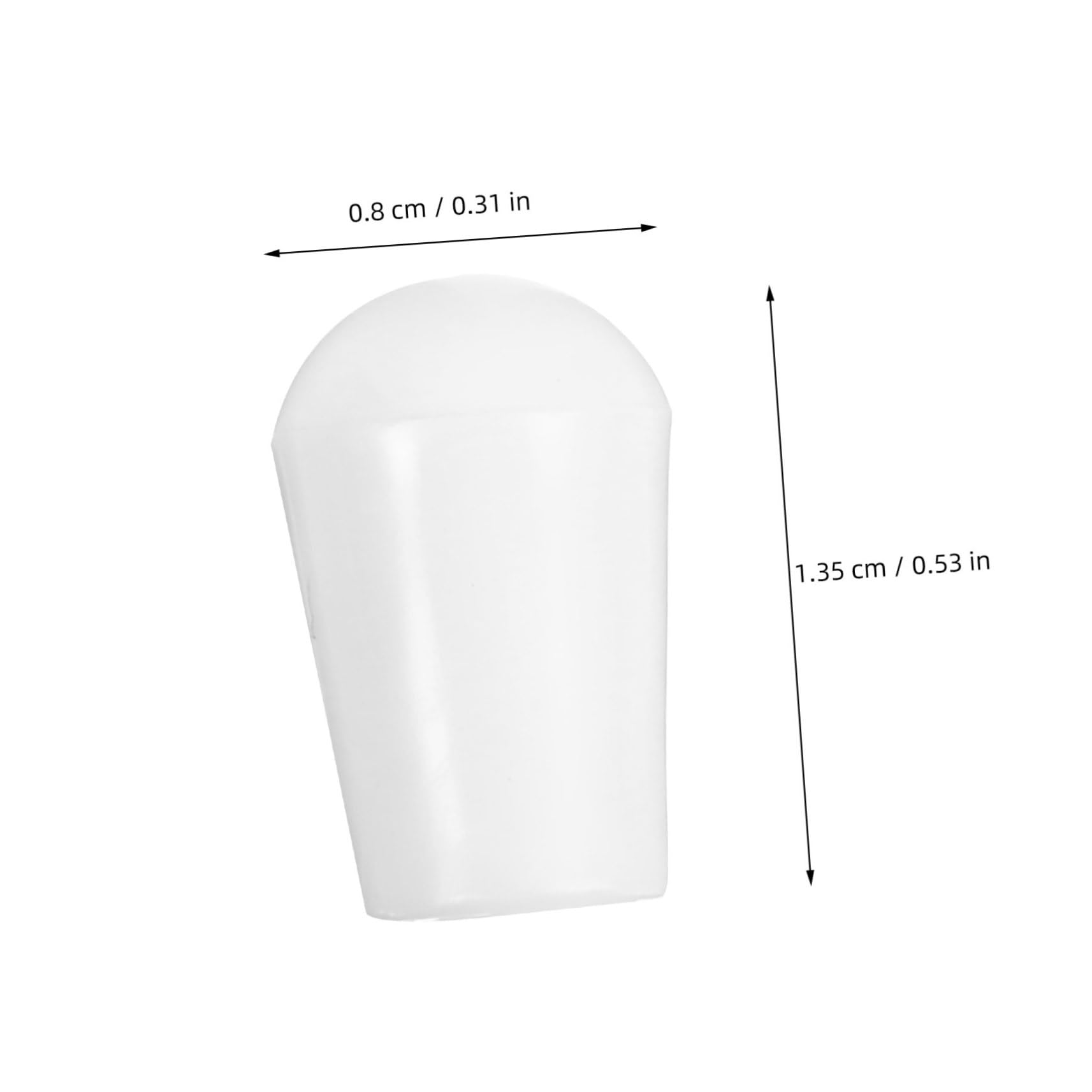 Cabilock 100pcs Hanger End Caps Wire Thread Cover Rack Tip Protector Hook End Tips for Protection and Mounting