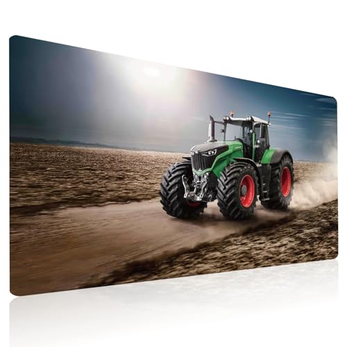 Lernen Schreibtischunterlage für Kinder 70x40cm - Traktor...