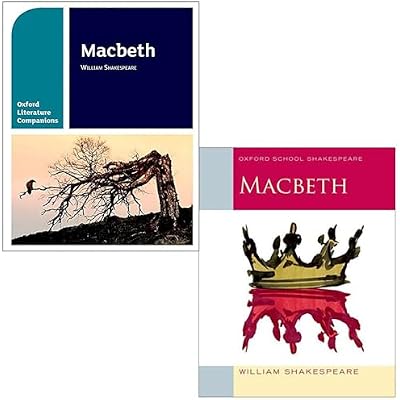 Oxford School William Shakespeare Macbeth & Macbeth Oxford Literature Companions 2 Books Collection Set