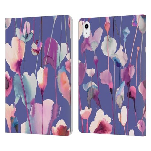 Coque cuir iPad Air 11 Ninola Fleurs Sauvages protection luxe durable