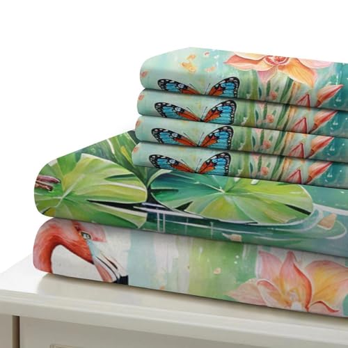 Parure de lit 3D imprimée en microfibre résistante durable
