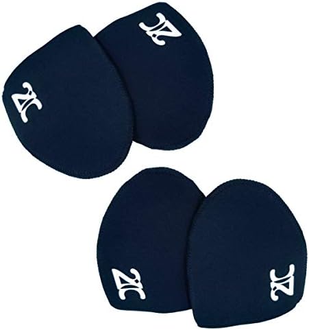 21C 1.5mm Neoprene Toe Warmers (Wear Inside Shoes) - 2 Pairs - 4 Foot Warmer Booties for Cycling, Hiking, Camping, Skiing, Outdoor Sports - Thermal Toe Socks - Size 1