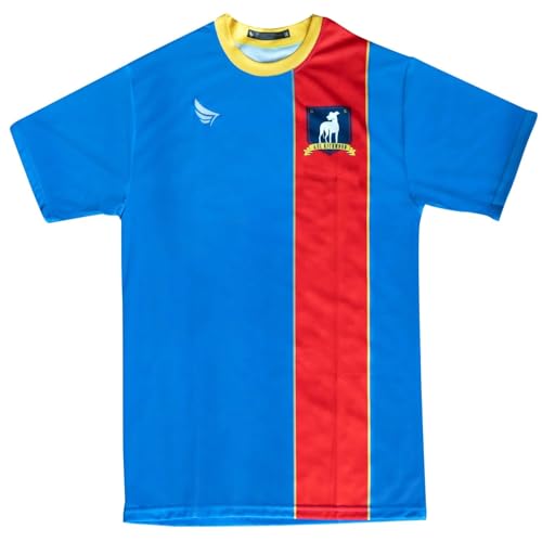 Ted Lasso Jersey Season 2 As Seen On Roy Kent Soccer Inspired Football Shirt AFC Richmond Style Adult Unisex Athletic Tee - Medium Blue