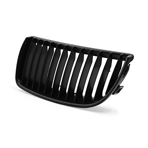 Uxcell Car Matte Black Front Hood Kidney Grille Grill For Bmw E90 323I 325I 328I 328Xi 335I 335Xi 330I 330Xi 2005 2006 2007 2008 2Pcs #TOP2