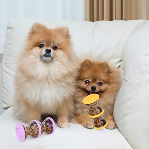 GOTDYBST 2 Stück Hundespielzeug Intelligenz, Interaktives Hundespielzeug, Slow Feeder Für Hunde Zur Verbesserung Der Verdauung, Hundezubehör Für Kleine Und Mittelgroße Hunde