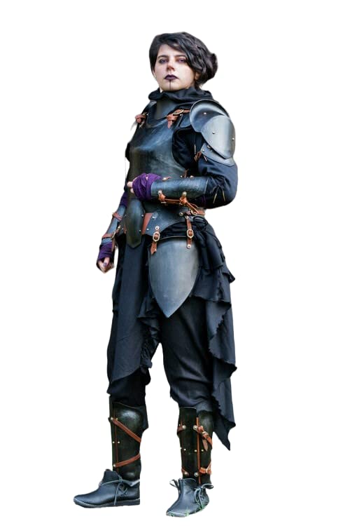 NauticalMart Renegade Complete Set Breastplate Tasset Belt Arm Leg Armor Pauldrons Gorget Wearable Halloween Costume (Complete Set)