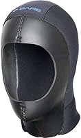 Vista 2 de BARE Capucha seca Elastek de 0.354 in Úsalo con traje seco Fabricado con material de neopreno ELASTEK elástico completo Ideal para buceo
