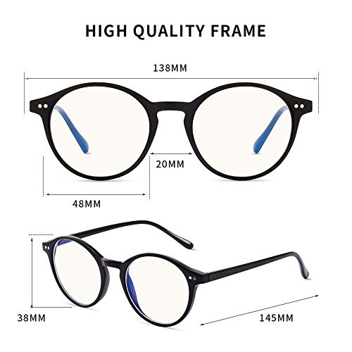 Image of Nother New 3 Pack Blue Blocker Glasses for Women /Men, Blue Light Blocking Glasses,Computer Screen Glasses