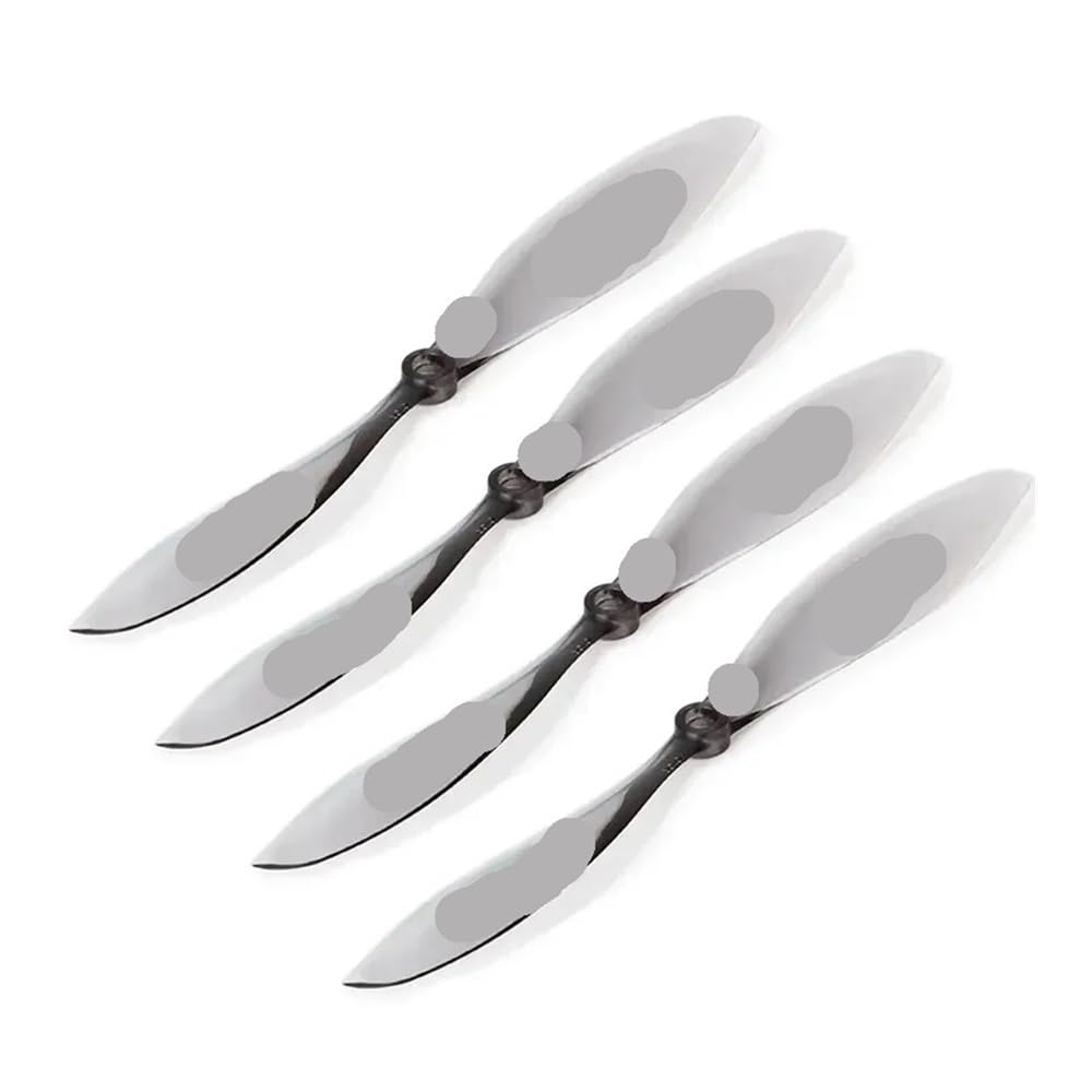 Hélices pour drone F3P T9048 gris transparent en lot de 4 pièces pour modèle RC
