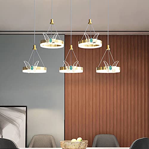 Lustre LED simple post-moderne suspension pour restaurant et bar