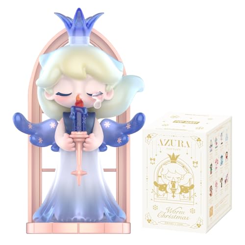 POP MART Azura Warm Christmas Series Figures de Acción Popular Figura Coleccionable y Adorable Juguete Artístico Regalo Creativo 1PC