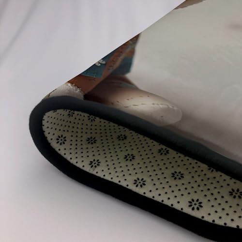 Tapis imprimé chiot pour protéger le sol des rayures sous la table basse - 7
