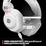 SteelSeries Arctis Nova 5X Wireless Multi-System Gaming Headset — White — Neodymium Magnetic Drivers — 100+ Audio Presets — 60 HR Battery — 2.4GHz or BT — Gen2.X Mic — Xbox, PC, PS, Switch, Mobile - Image 5