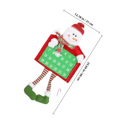Calendrier de Noël au design cartoonesque et festif unique - 3