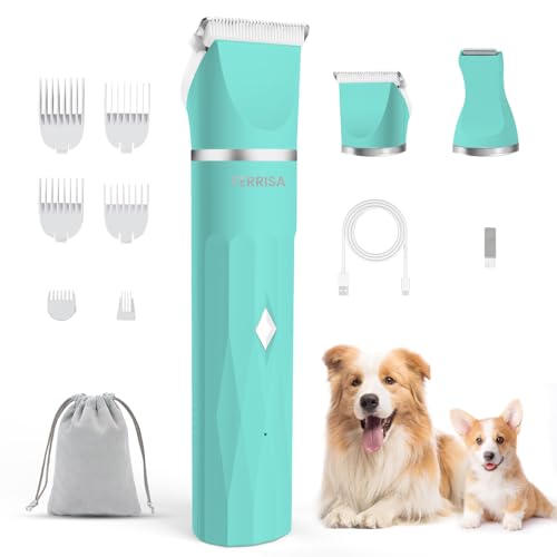 Ferrisa QDEWCDSC 2 In 1 Dog Clippers For Grooming, Cordless Dog Hair Clipper For Grooming, Quiet Small Dog Grooming Kit, Electric Dog Hair Trimmer For Grooming, Waterproof Dog Clipper thumb #7