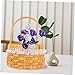 HOLIDYOYO Wedding Hand Woven Flower Basket Multipurpose Decorative Holder for Floral Arrangements for Events and Home Decor Charming Gift Basket for All Occasions