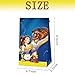 QWAERPLPN 16 Pcs Princess Party Bags - Double Sided Printing Candy Bags for Princess Birthday Party Decoration