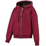 PUMA SG X Full Zip Hoodie Sudadera con Capucha, Cordobés, S para Mujer