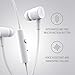 WeSC in-Ear Headphones, Wired Earphones with Multifunction Button, Handsfree Capability, Audio Clarity, Lightweight Earbuds - White