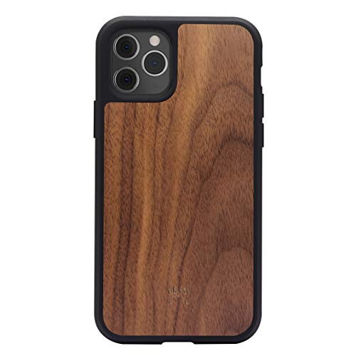 Woodcessories - Real Walnut Case Compatible with iPhone 11 Pro Max, EcoBump