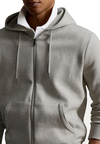 Image of DROBE Plain Winter Wear Stylish Long Sleeves Hooded Neck Full Zip Zipper for Men