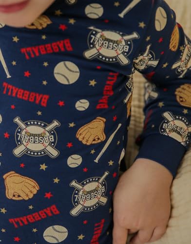 Image of VAENAIT BABY 12Months-12Years Toddler Kids Junior Boys Car Train Fireman Snug fit Sleepwear Pjs Set