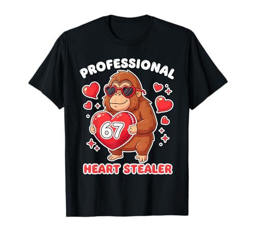 Profesional San Valentín Lindo Amor romántico corazón Romano Camiseta