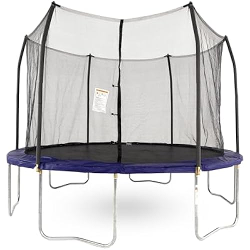 Skywalker Trampolines 12-Feet Round Trampoline and Enclosure with Spring Pad