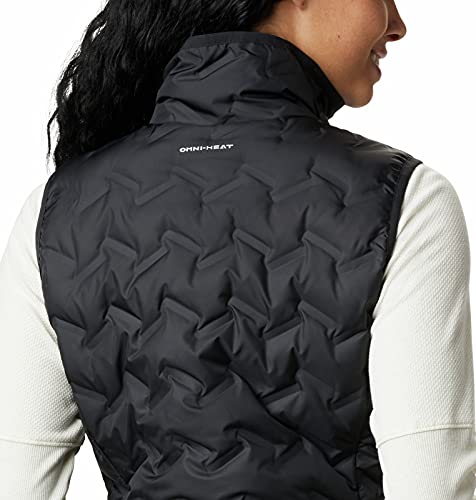 Columbia Women's Delta Ridge Down Vest, Black, Small #TOP5