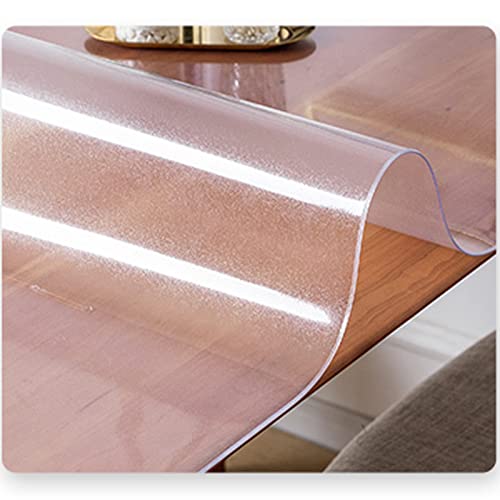 Housse de protection de table robuste 2 mm d'épaisseur pour bureau et nappe de table basse - 4