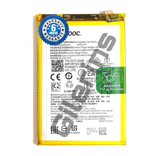 Image of Original BLPA17 Battery for Realme C53 RMX3760 Battery with 6 Month Warranty**** (R74)