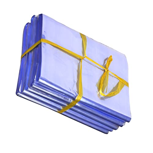 SOESFOUFU 100pcs Heat Shrink Wrap Bags Transparent Shrinkable Packaging for Industrial Use for Securing Items and Preventing Breakage