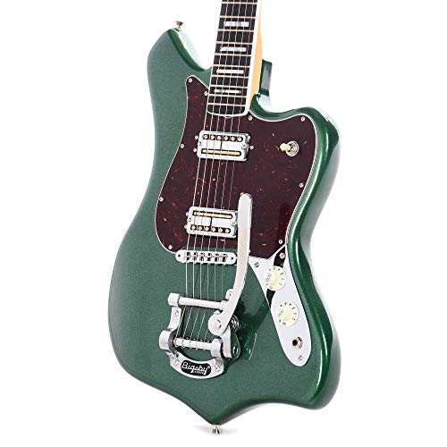 Fender Parallel Universe Volume II Maverick Dorado – Mystic Pine Green - Les Beatles, Paul McCartney, John Lennon, RIngo Starr, George Harrison Fender Parallel Universe Volume II Maverick Dorado - Mystic Pine Green – Image 3